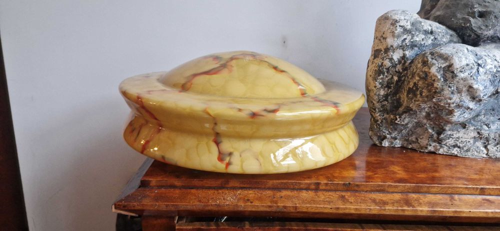 Ampla klosz marmurek plafon dekor antyk dekor design art deco