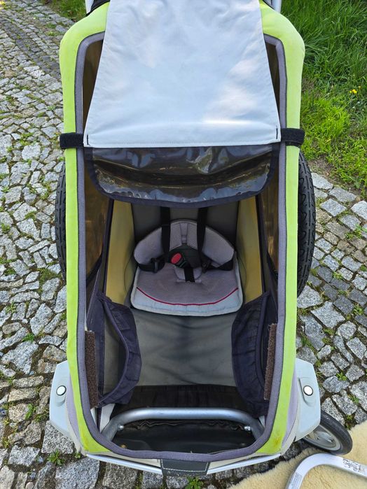 THULE Chariot Cougar 1 - Przyczepka rowerowa dziecięca + amortyzacja