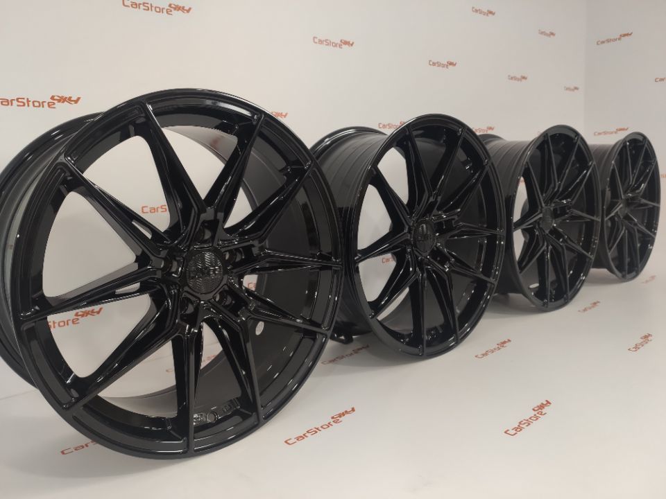 Jantes Haxer HX036 19 x 8.5 et40 5x112 66.6 Preto Brilhante