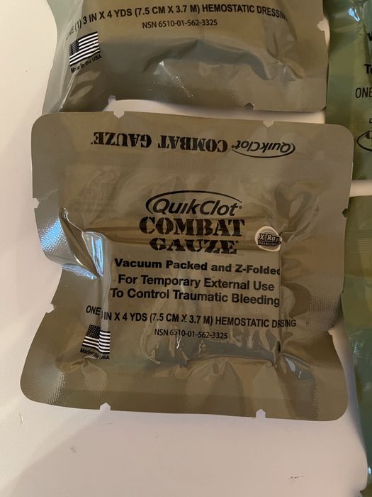 Бинт гемостатичний QuikClot Combat Gauze Z-Folded