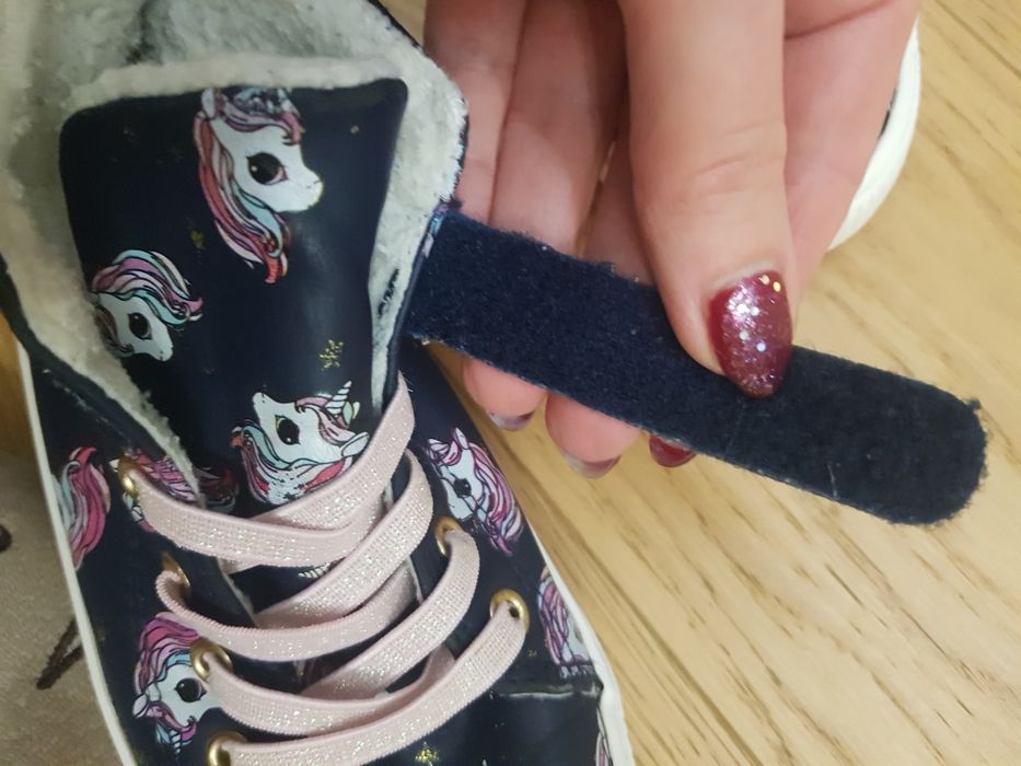 Buty hm 29 trampki ocieplane z futerkiem