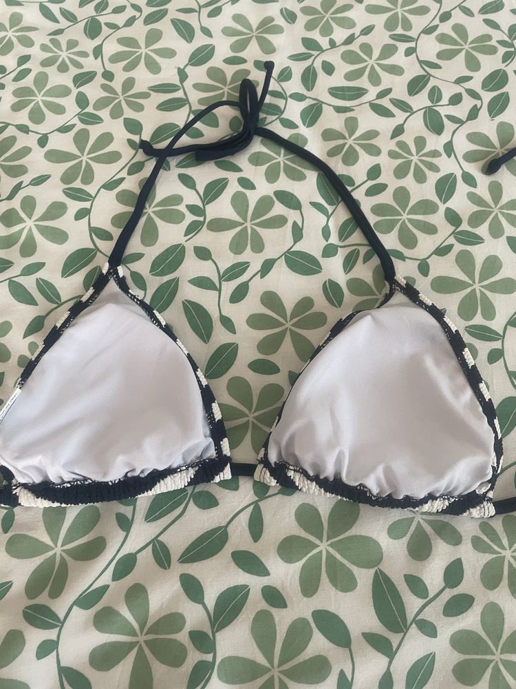 Bikini praia azul/branco