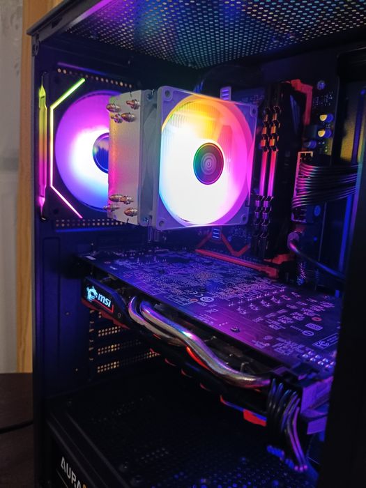 Игровой ПК/ Ryzen 5 3600/ RX 470/ RAM 16 Gb DDR4/ SSD 128 Gb