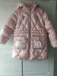 Kurtka zimowa Coccodrillo 116 rose gold ocieplana