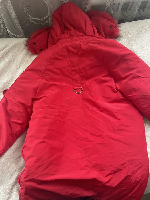 Парка з натуральним хутром