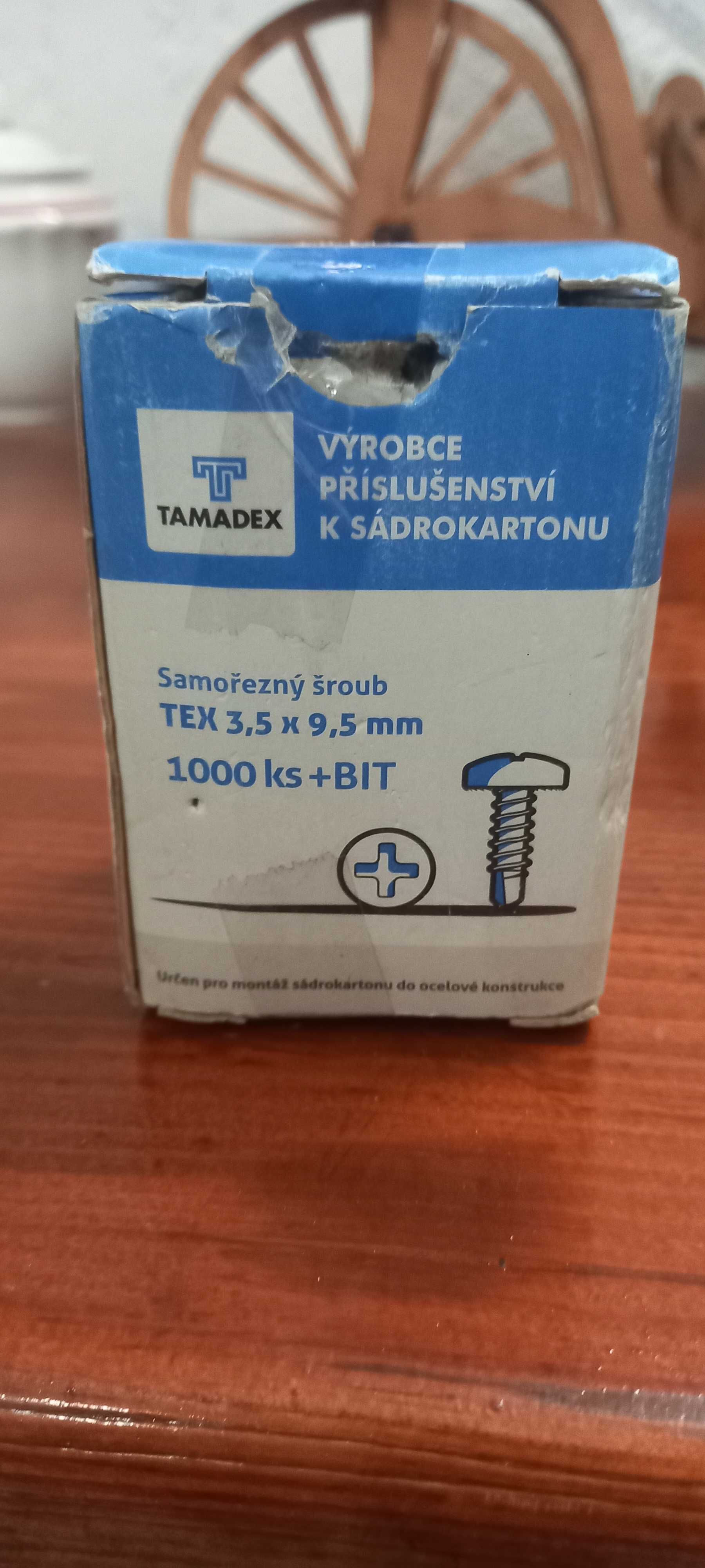 Саморізи для металопрофиля TEX 3.5×9.5