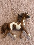 SCHLEICH konik figurka jasnobrązowo-biały