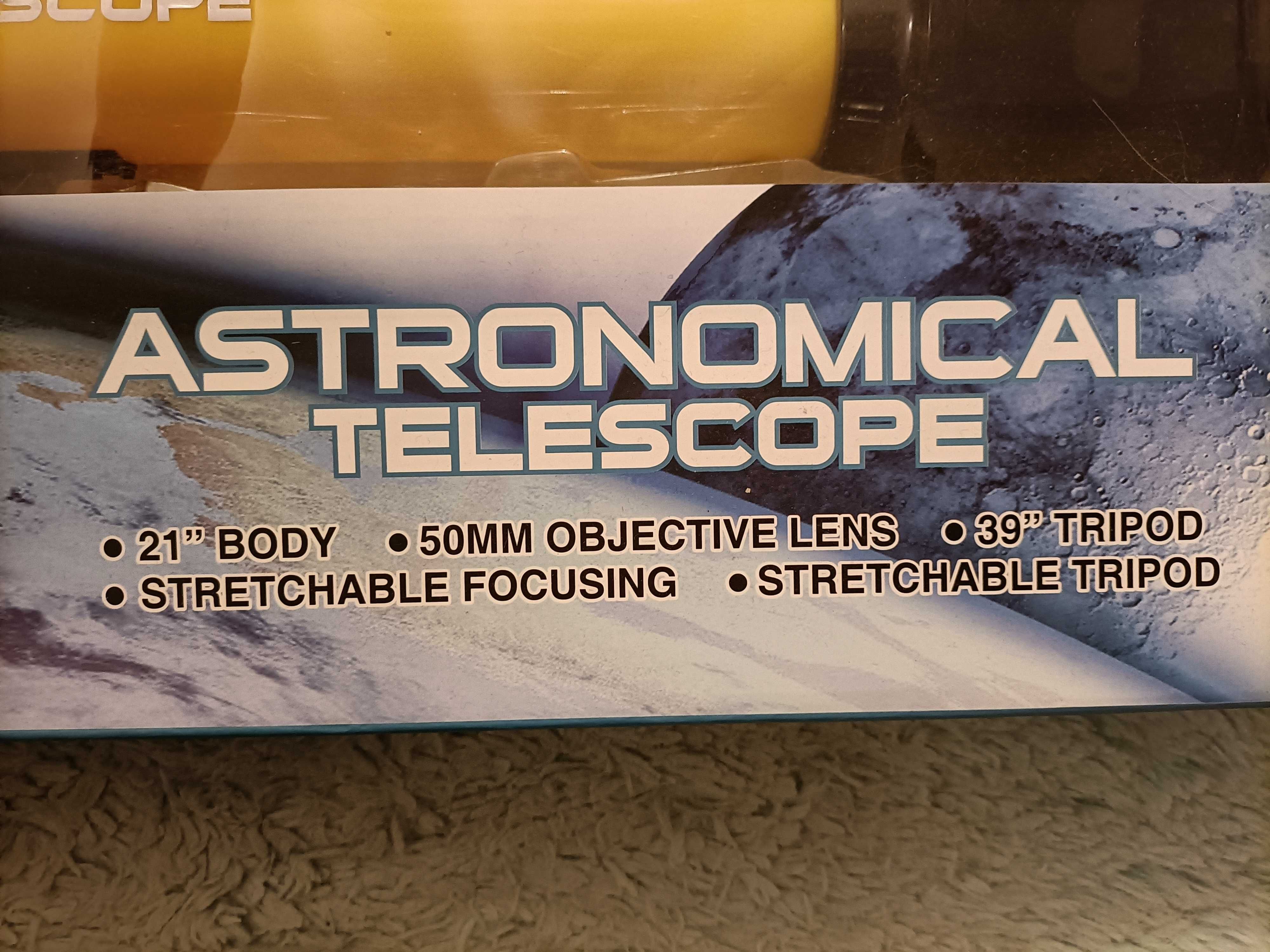 Teleskop astronomiczny 60x