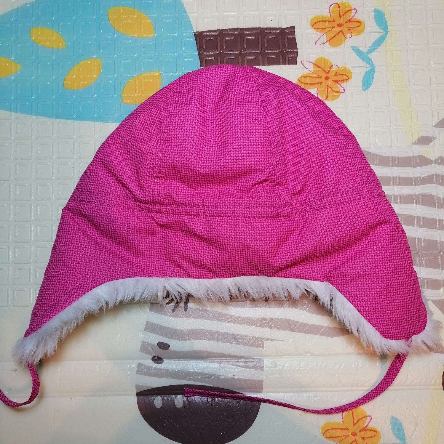 Czapka uszatka pilotka h&m (86)