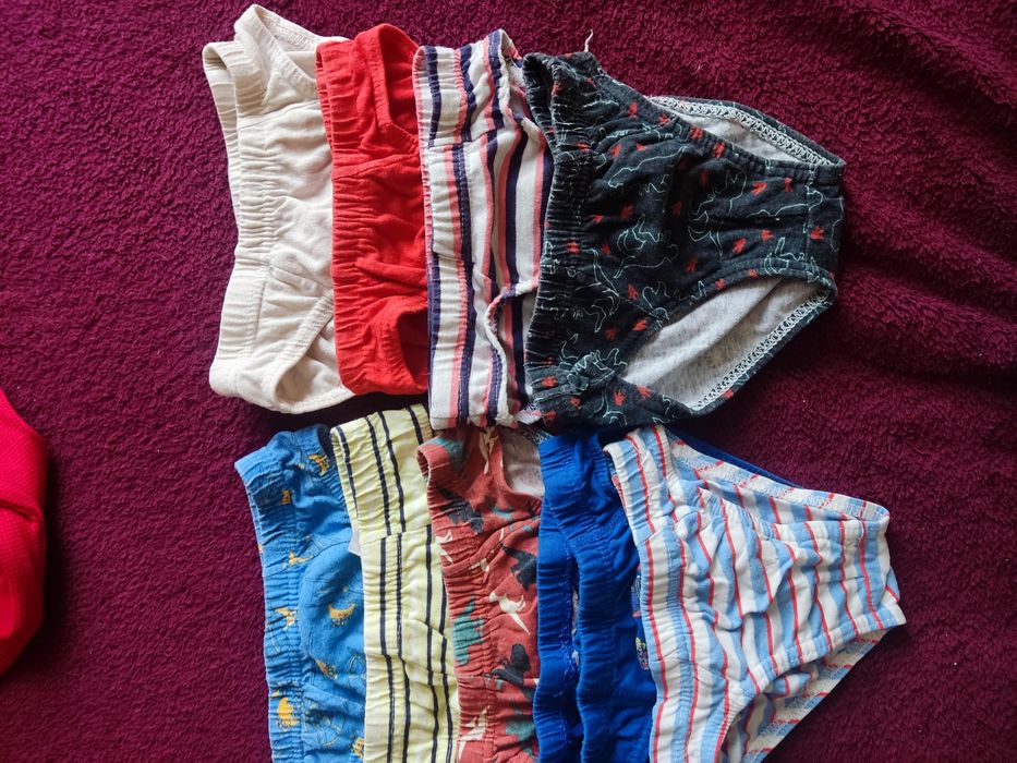 Majtki 9szt komplet r98