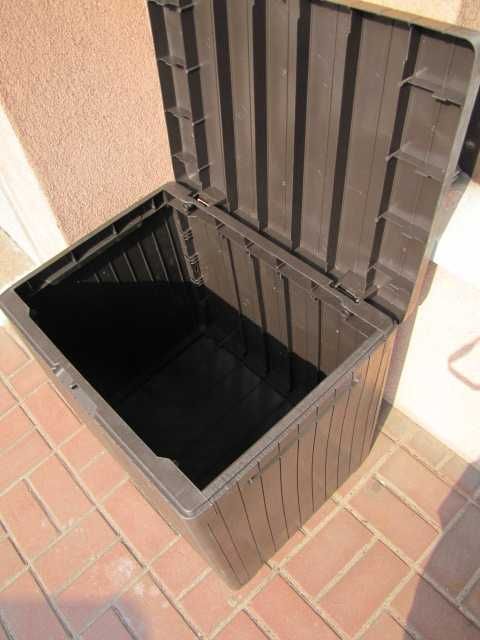 Keter City Box pudełko do przechowywania brąz 113L idealne na balkon