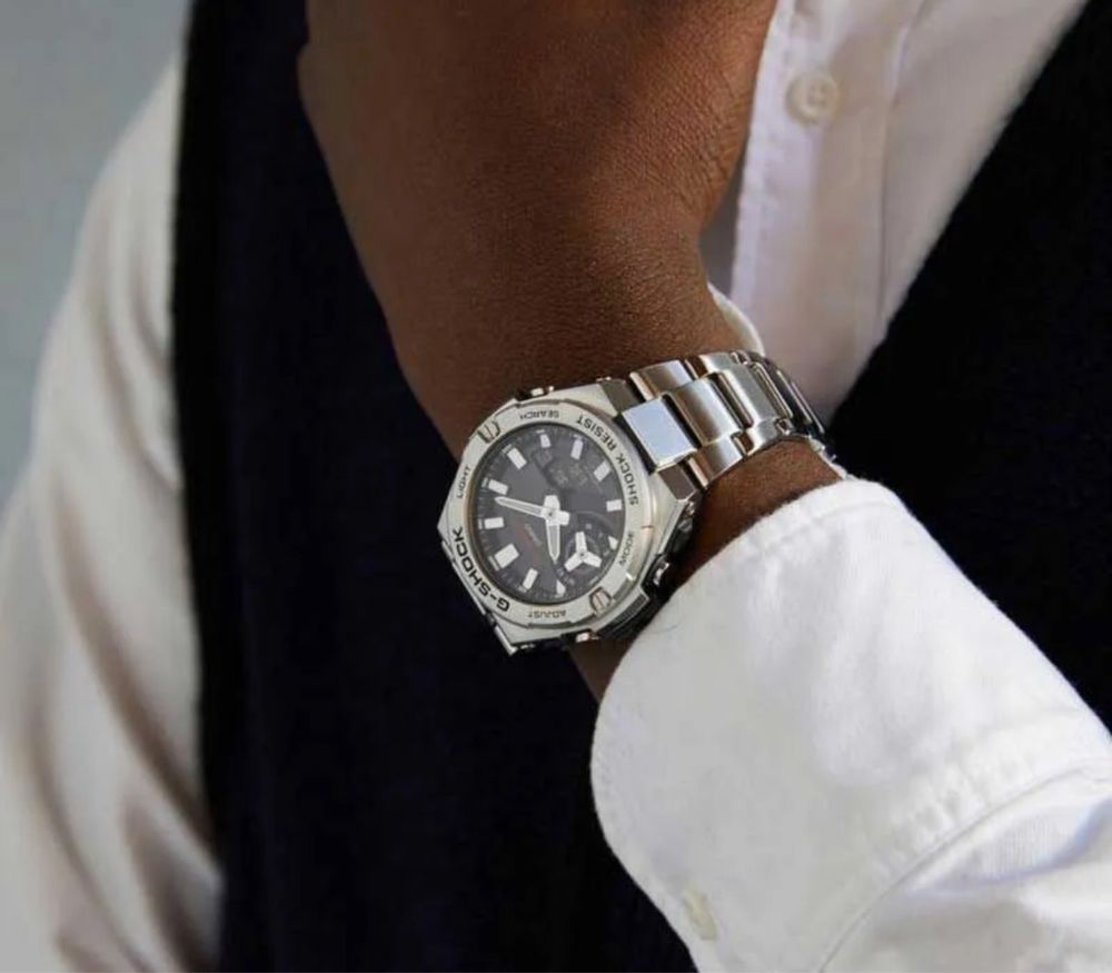 Часы мужские новые  Casio G-shock GST-B500D-1A