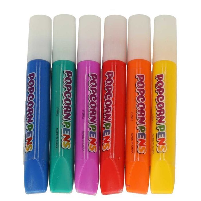 flamastry mazaki magiczne projekt 3d efekt popcorn dla dzieci