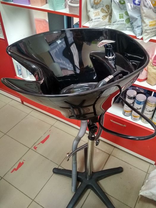 Мойка парикмахерская портативная смеситель душ слив