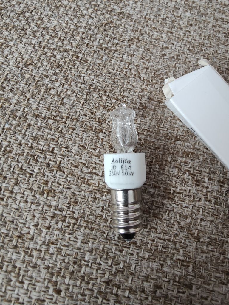 Żarówka halogen 50 w  e14 do piekarnika