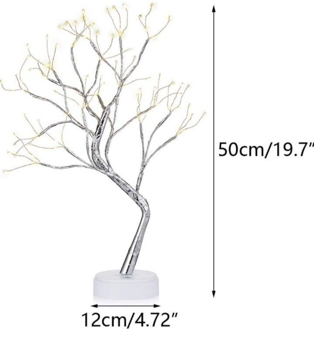 Świecące drzewko bonsai