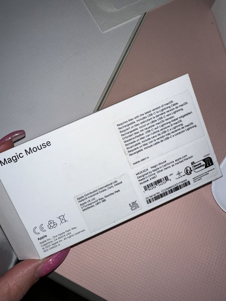 Мишка для компьютера (Magic Mouse Apple)