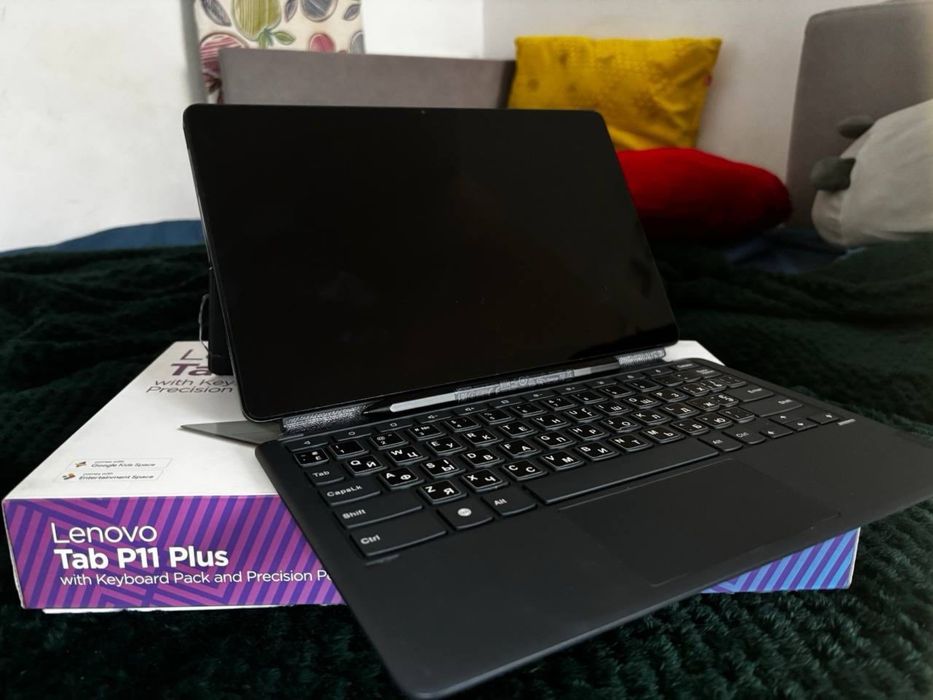 Tablet lenovo tab p11+ 128gb +rysik etui i klawiatura