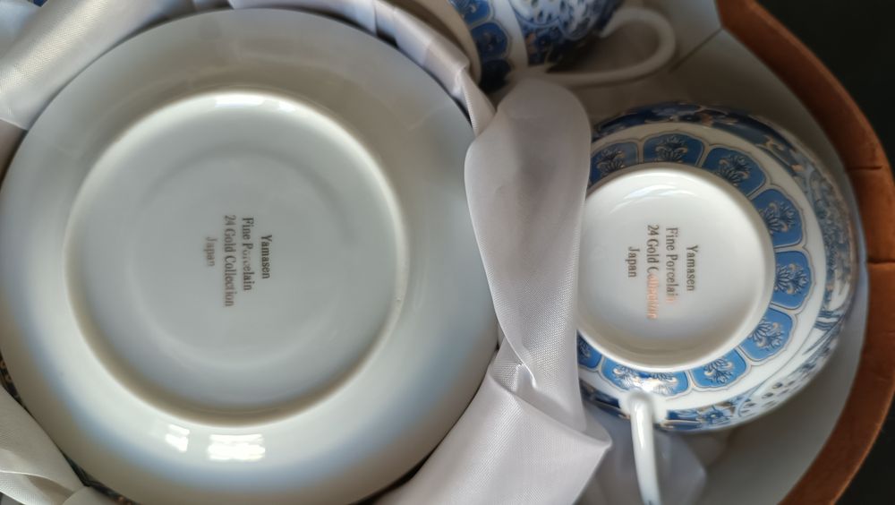 Porcelana zestaw filiżanki
