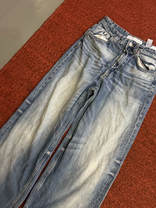 Bershka ultra baggy jeans, широкі джинси bershka