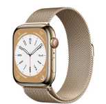 Apple Watch 8 GPS+Cellular 45mm złoty