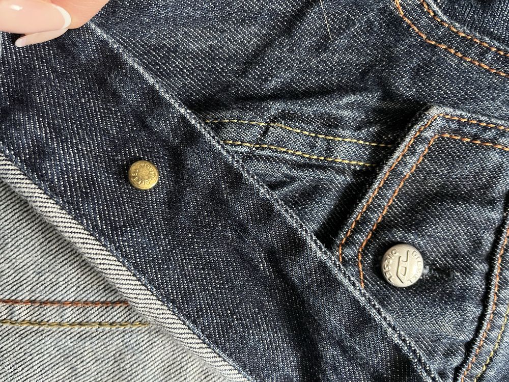 kurta jeansowa diesel 90s only the brave jacket denim Italy vinatge