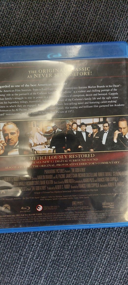The Godfather - Blu Ray film