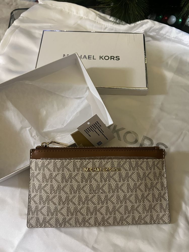 Michael Kors skórzany portfel duży pudełko