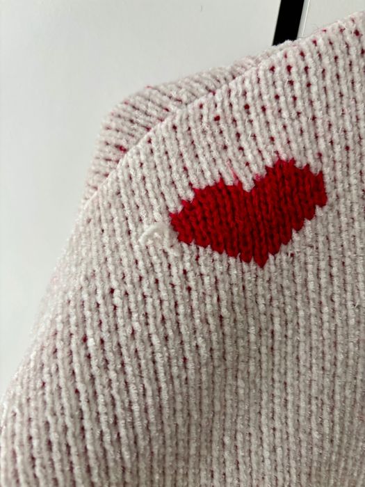 Terranova sweter w serduszka r. XS