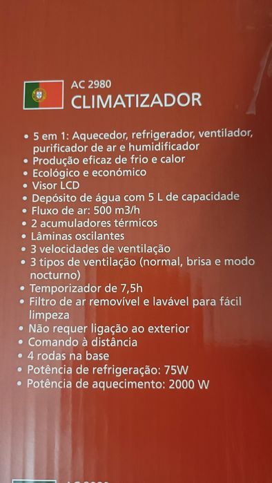 Climatizador 5 em 1