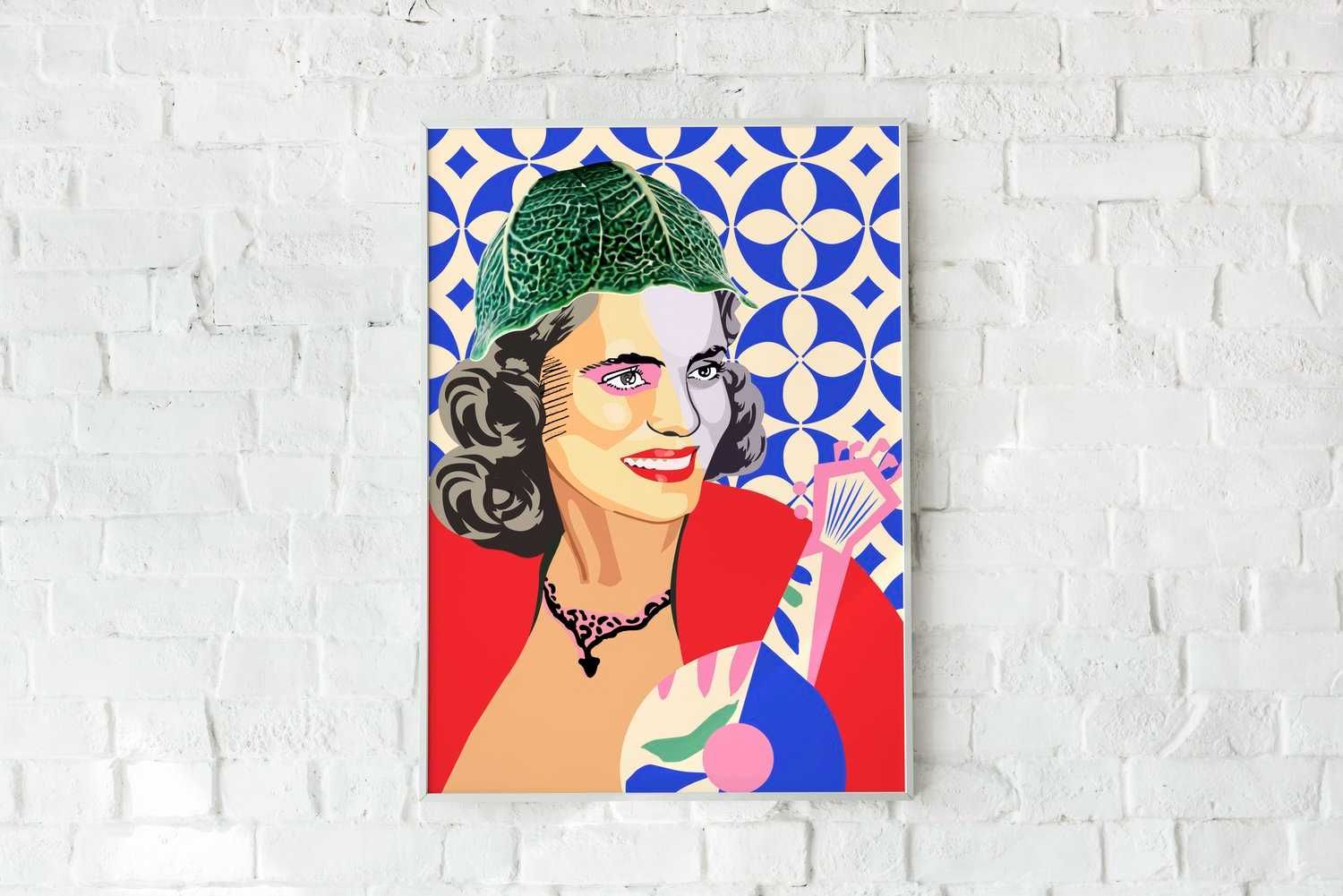 Ilustração "Amália"
