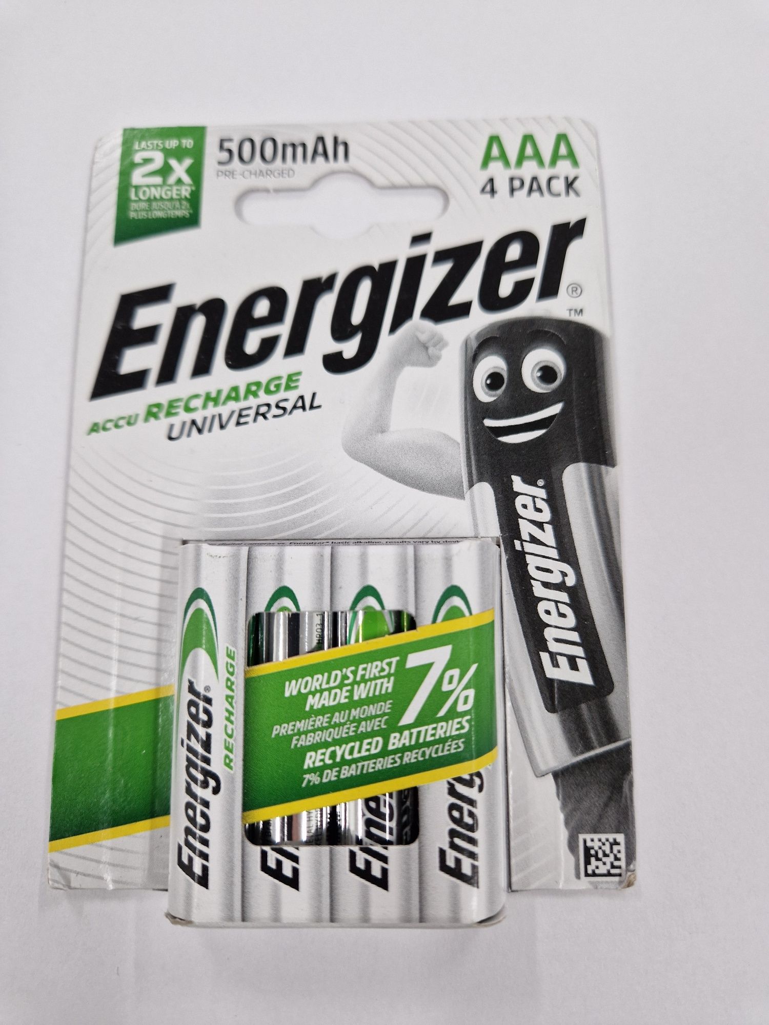 4 szt AkumulatorkiENERGIZER AAA R3 500 mAh