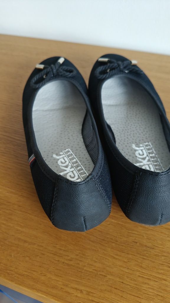 Baleriny Rieker nowe