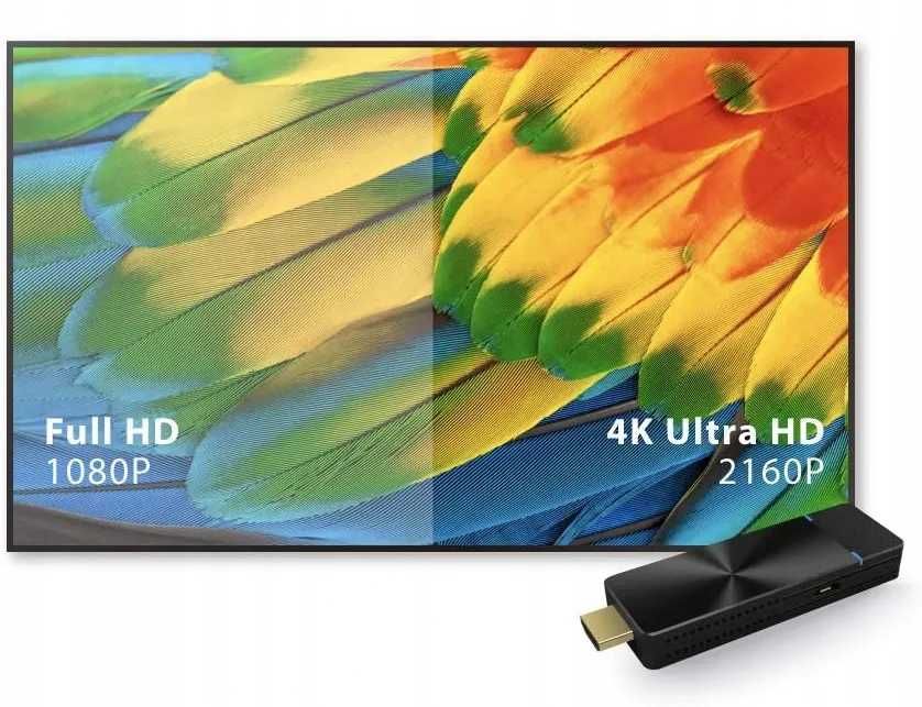 Adapter WiFi HDMI 4K 802.11ac 5GHz Windows Mac OS iOS Android ChromeOS