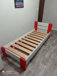 Łóżko dla dzieci 200×80 z wkładem, szczebelkami