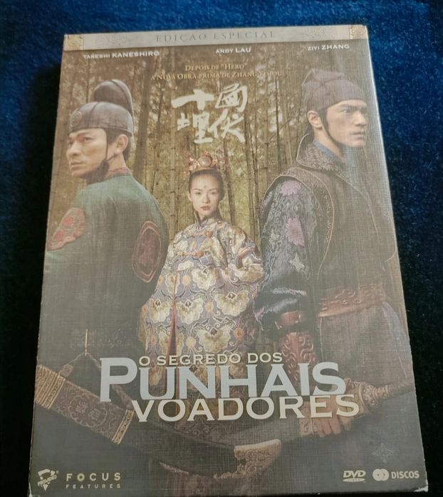 DVD edição especial colecionador o segredo dos punhais voadores