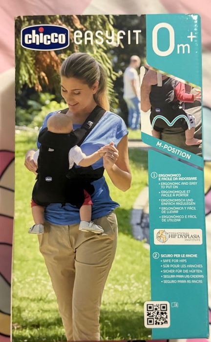 Marsúpio EasyFit Chicco 0 m + NOVO