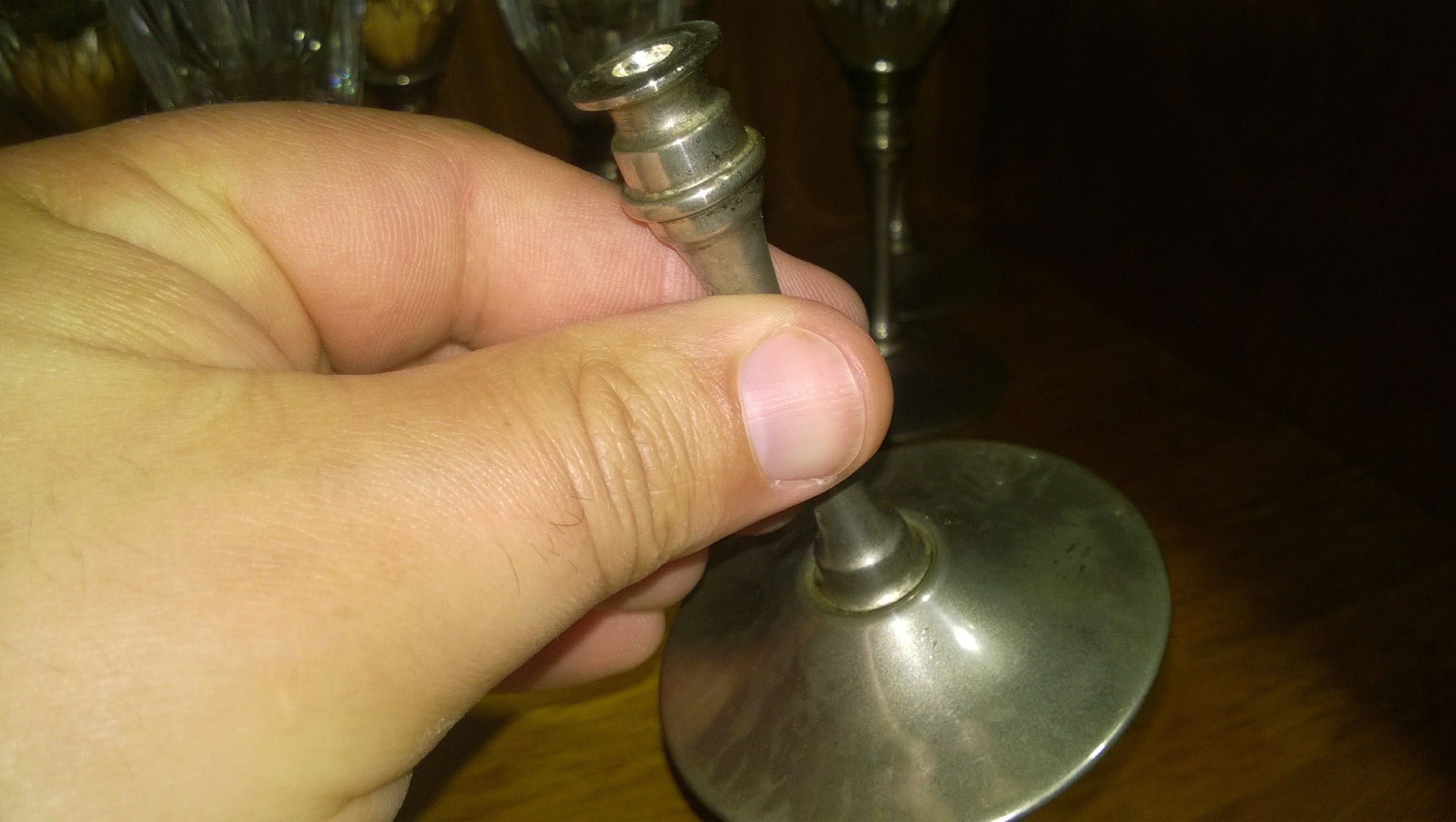 Copos flute em cristal e pé lavrado a casquinha (feitos à mão)