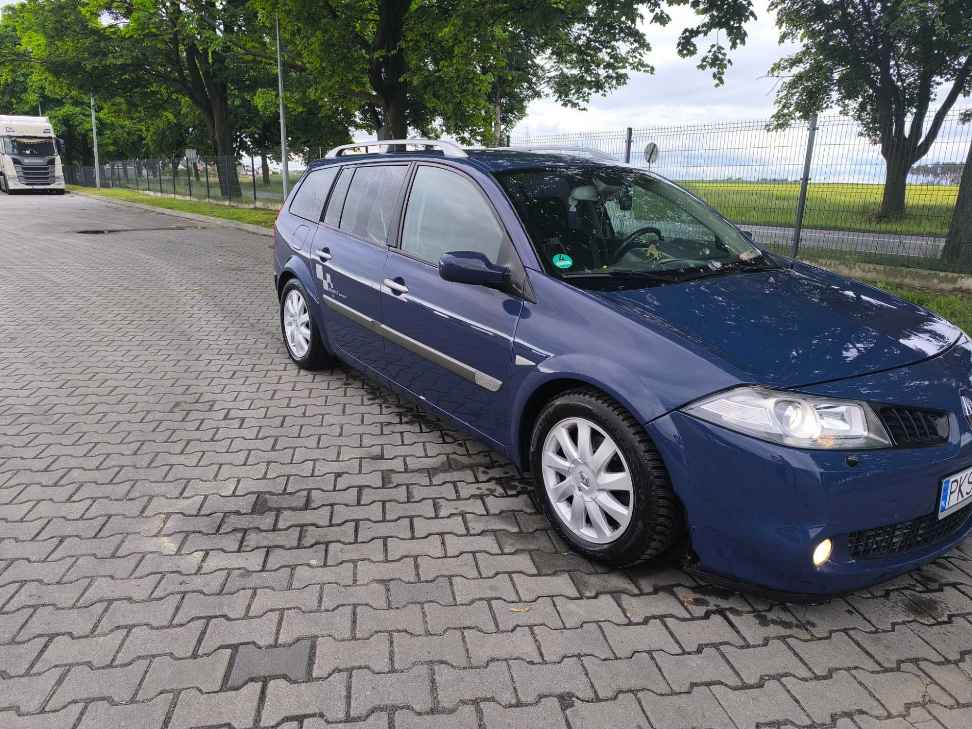 Renault Megane 2 2.0 16v PB/LPG hak *klimatyzacja*  nowe opony* Kombi