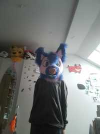 Furry fursuit Dino mask