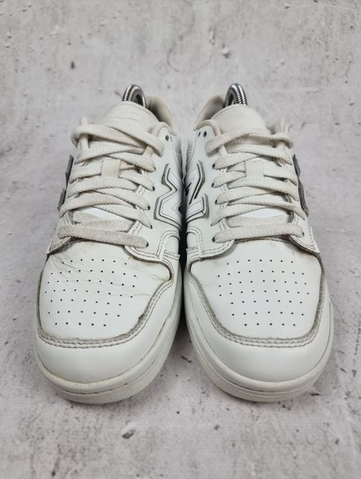 Buty Damskie New Balance NB 38 Sportowe Białe Skórzane Trampki Lekkie