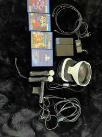 Okulary PS VR PlayStation + kamera + 4 gry + PlayStation Move