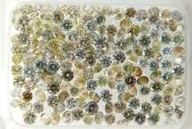 174 pcs Diamantes - 3.22 ct - Brilhante