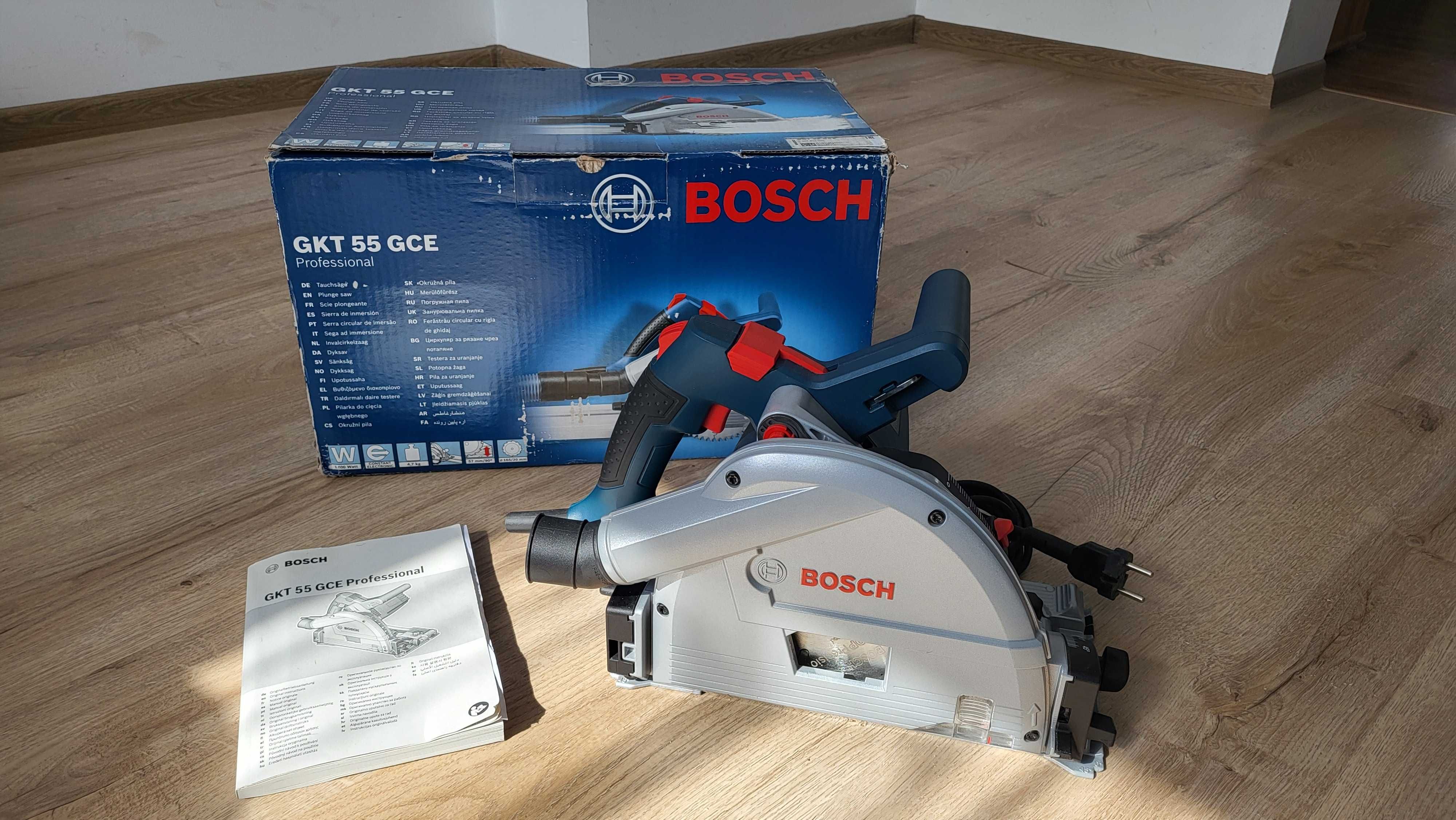 Zagłębiarka piła Bosch Professional GKT55 GKT 55 GCE gwarancja +CMT