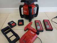 Laser,niwelator laserowy Hilti PR-30 HVS 2x detektor, 2xaku duży zesta
