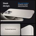 Etui Spigen Liquid Air na iPhone 15 Pro Max - tytan naturalny