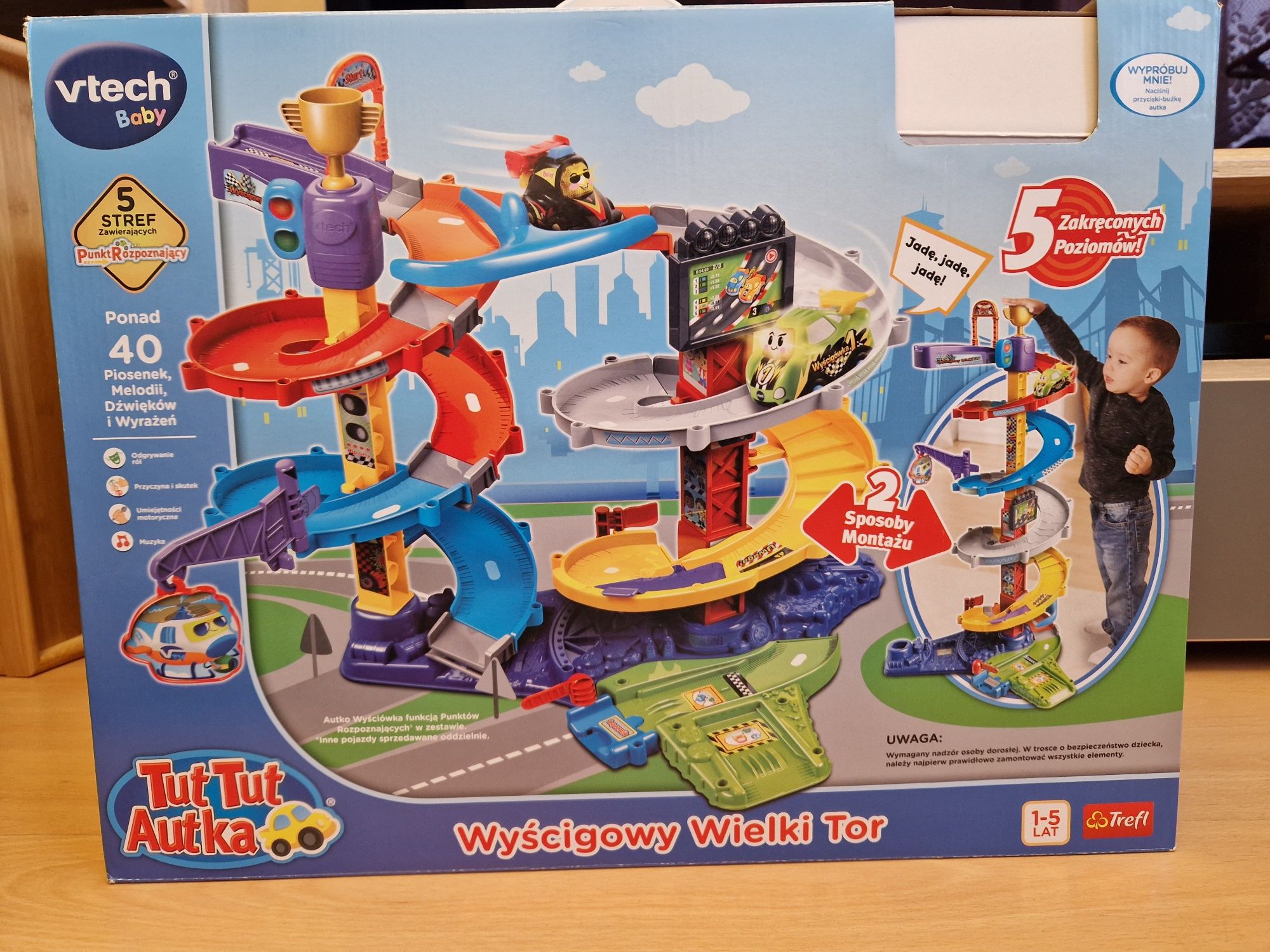 Wyścigowy Wielki Tor z serii Tut Tut Autka
Vtech, Vtech, Tut Tut Autka