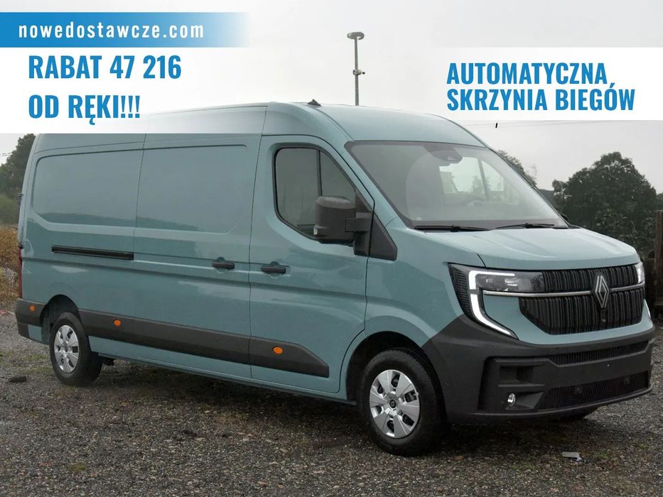 Renault Master L3H2 2.0 170KM  L3H2 170KM Automat | Czujniki przód/tył | Kamera | Furgon