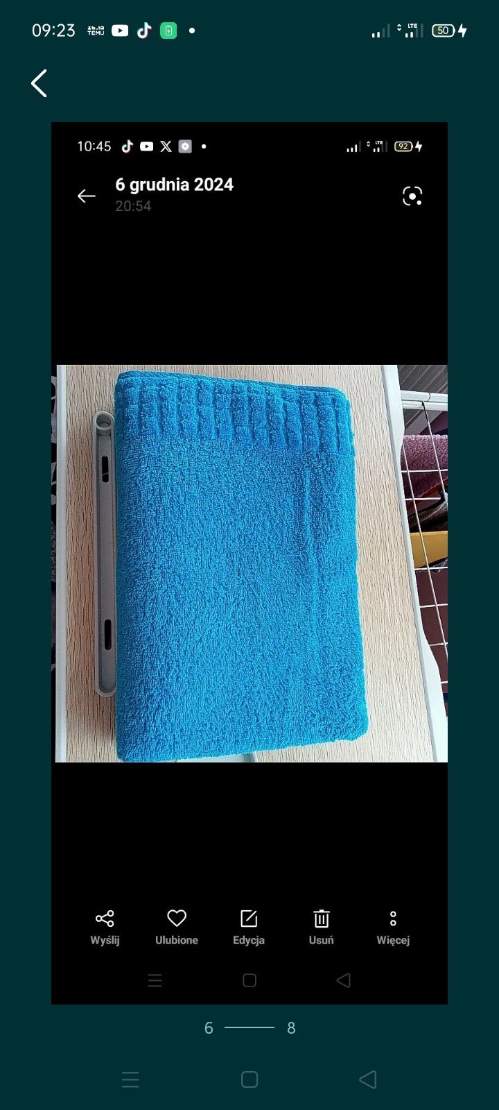 Ręcznik Zwoltex bawełna egipska 100% produkt Polski 70 x 140