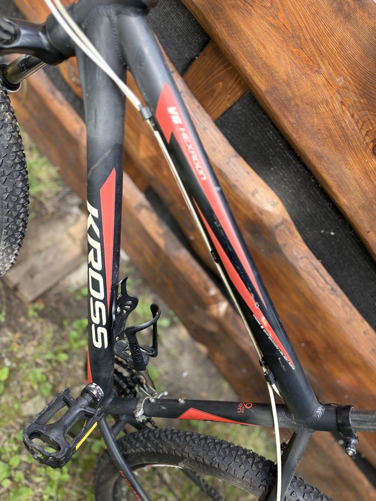 Rower kross hexagon v6 na grubych oponach